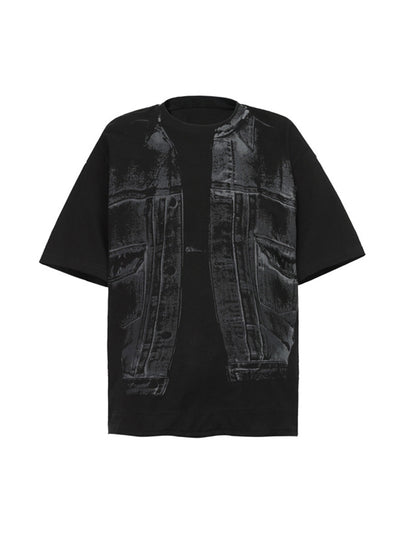 Retro Graphic Print T-Shirt
