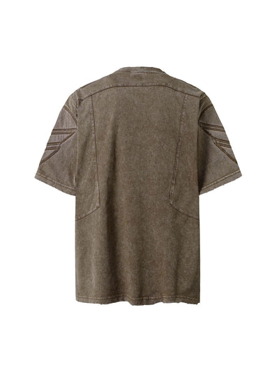 Vintage Washed Crew Neck T-Shirt