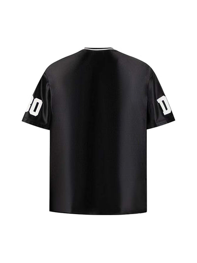 Number "88" Sports Jersey Print T-shirt