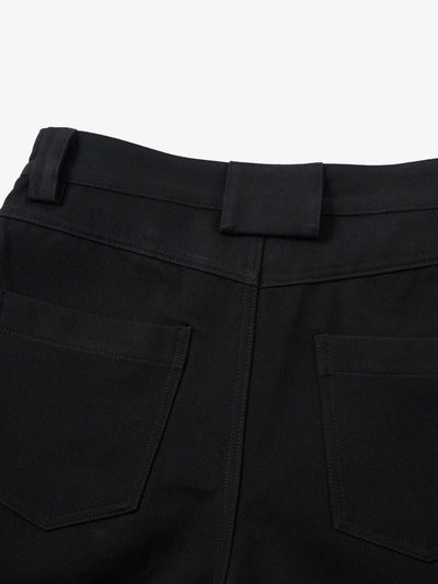 Retro Niche Patchwork Suit Shorts