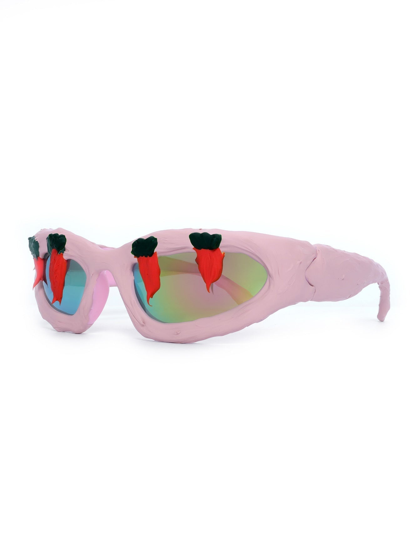 Fun Carrot-Embellished Sunglasses