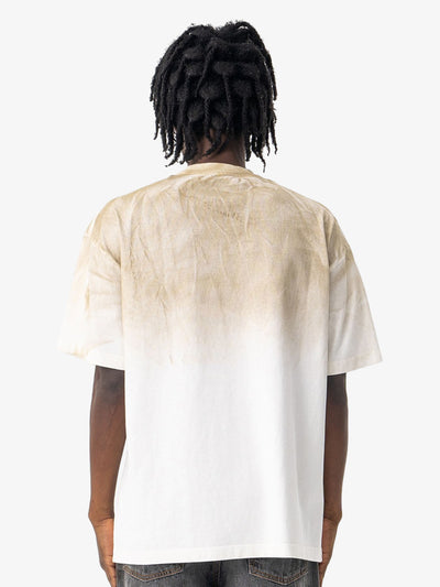 Small Collar Spray Dirty Retro Cleanfit T-shirt