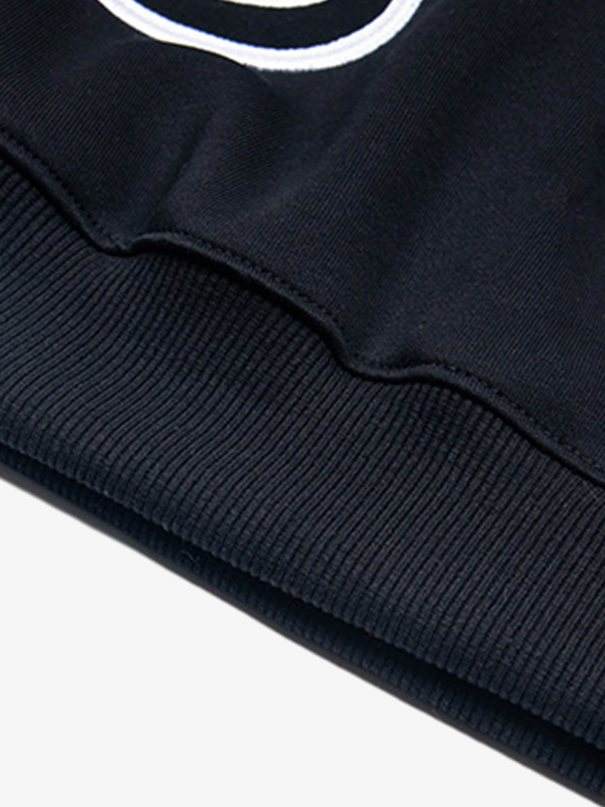 Retro Cat Collar Pocket Hoodie