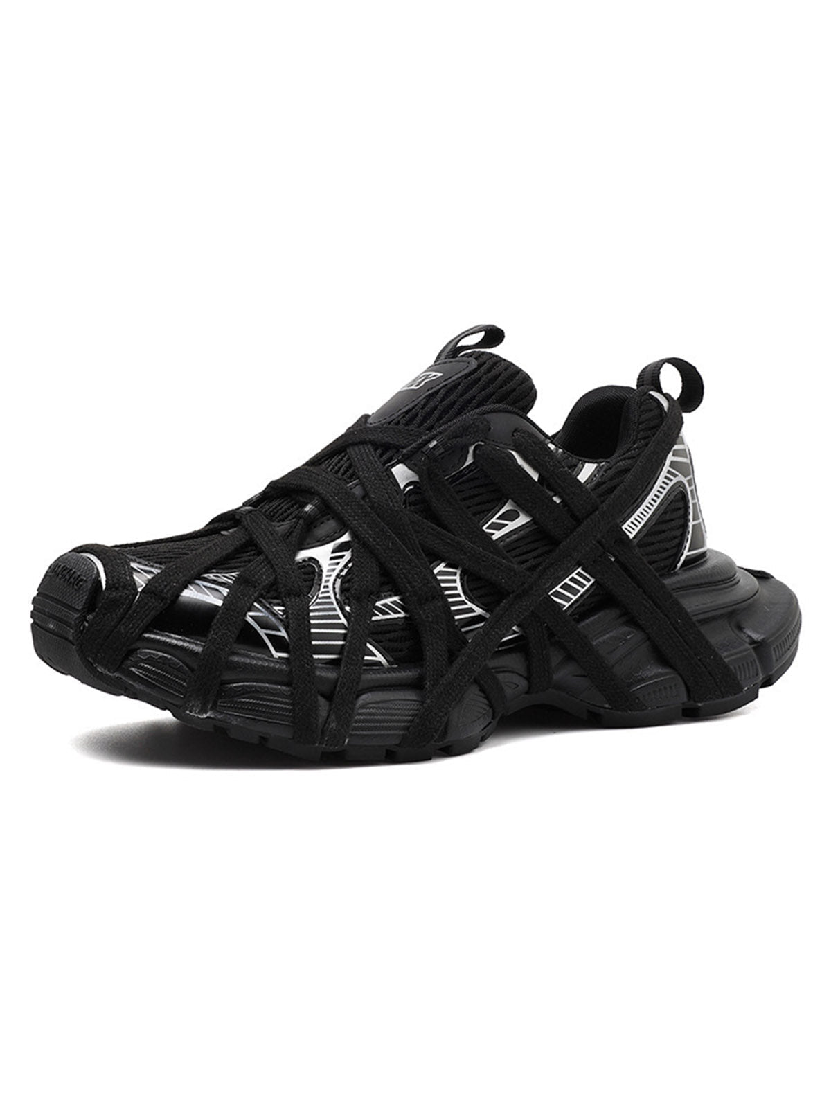 High Street Lace-up Casual Sneakers - 2342