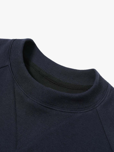 Retro Patch Embroidery Sweatershirt