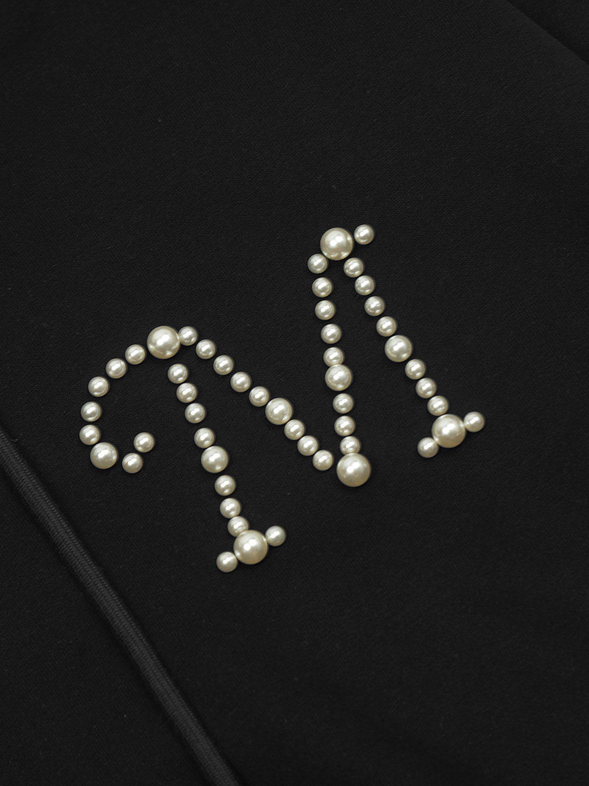 Retro Handmade Beaded Design Hoodie