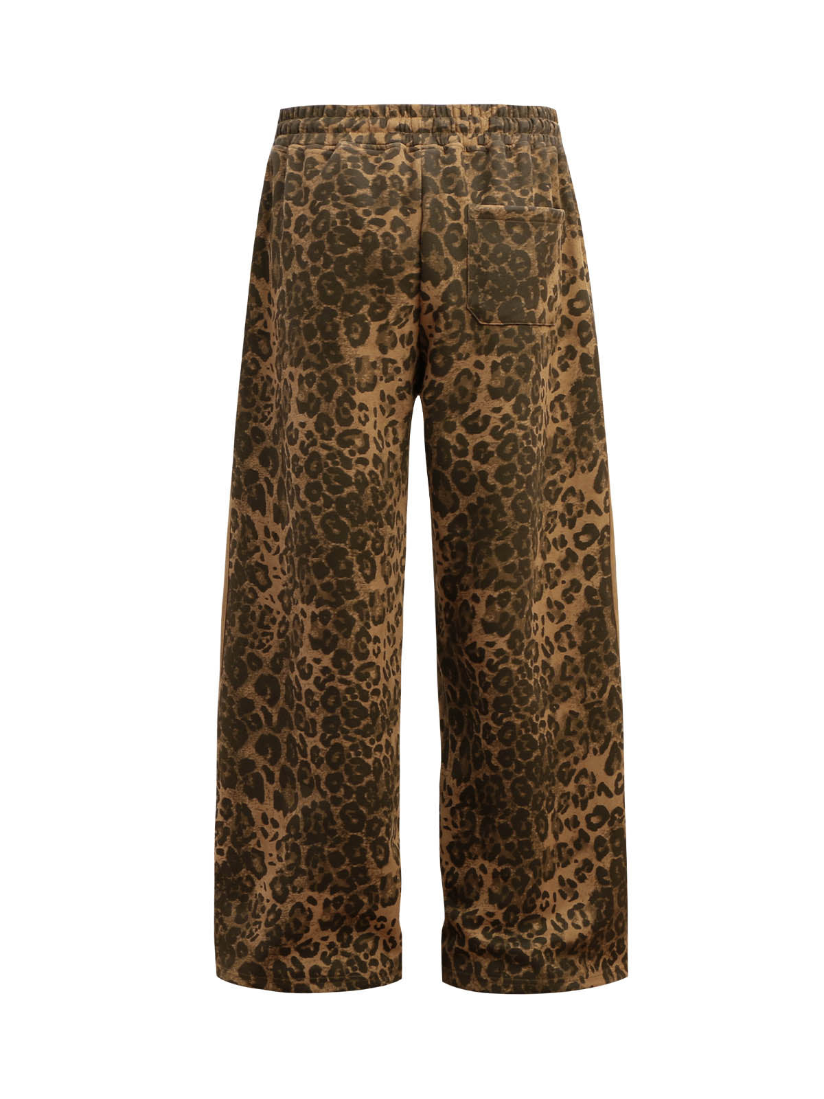 Cheetah Print Suede Tracksuit - 2277