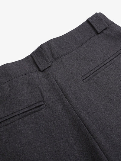 Cleanfit Pleated Wide-leg Tailored Shorts