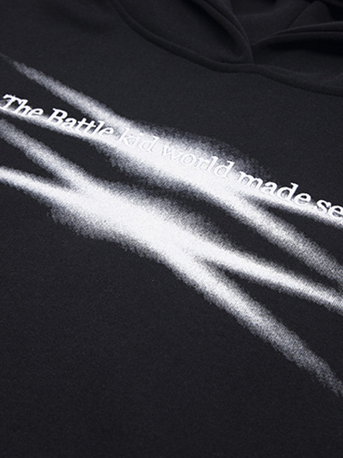 Retro High Street Phantom Print Hoodie