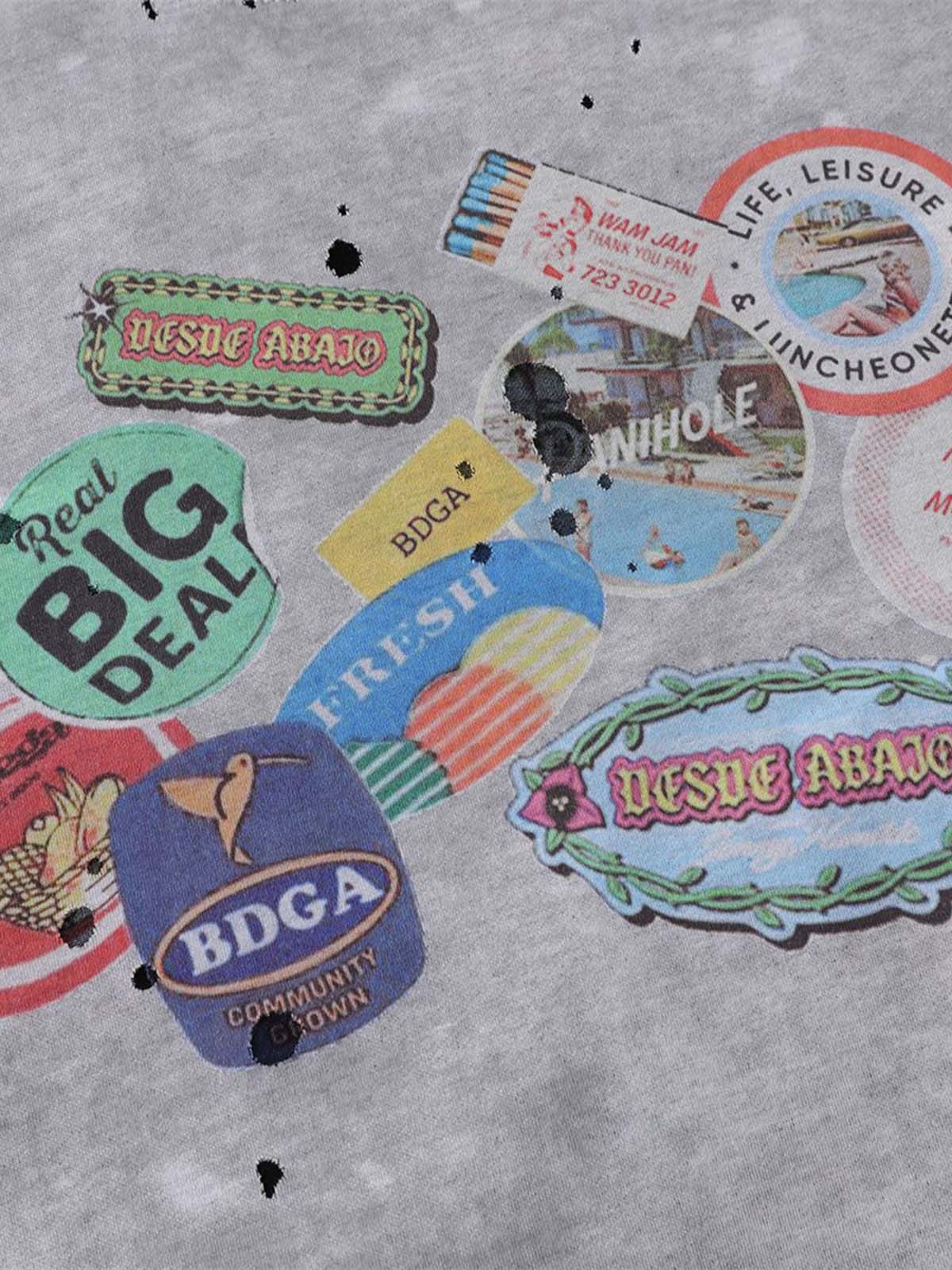 Retro Fun Print T-Shirt Set