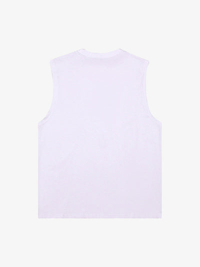 Waistcoat Embroidered Round Neck Vest