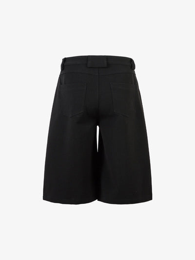 Retro Niche Patchwork Suit Shorts
