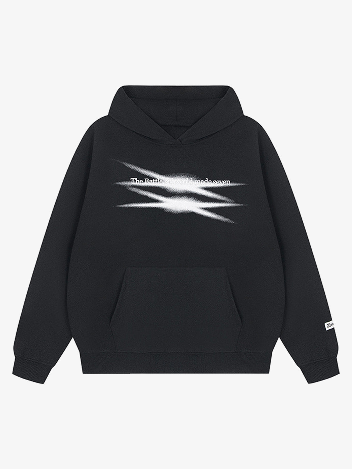 Retro High Street Phantom Print Hoodie