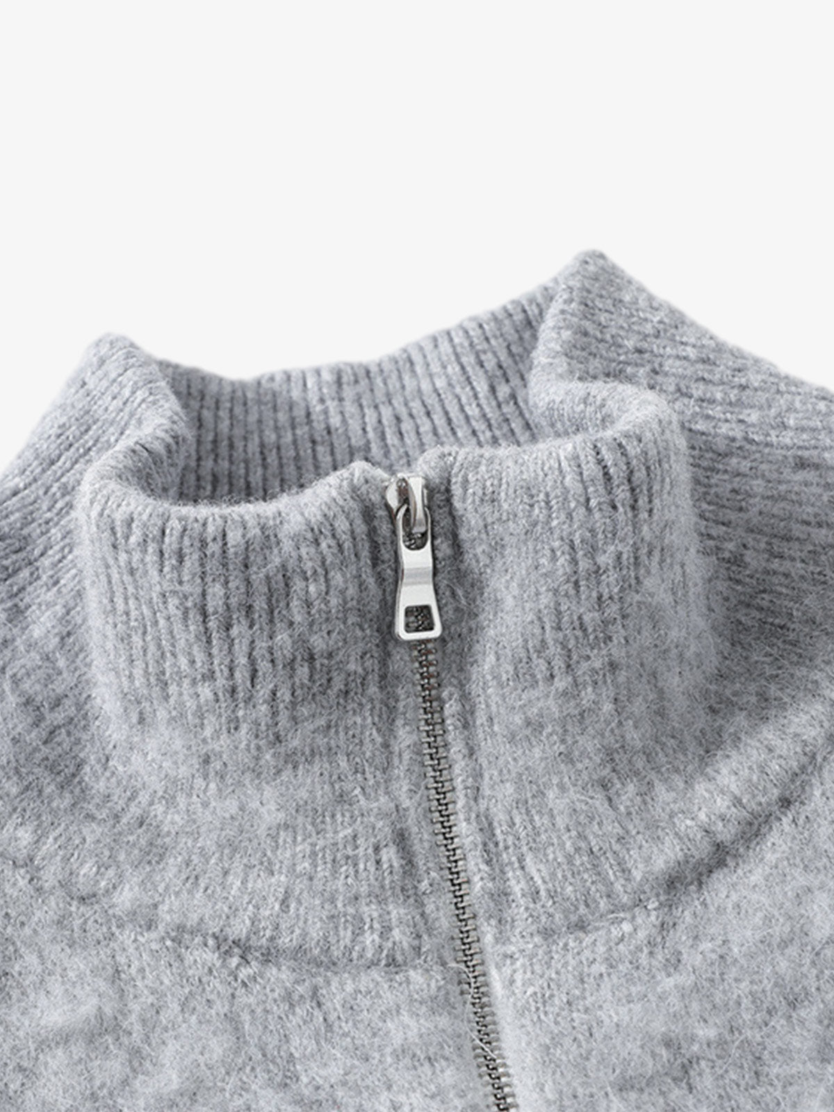 Colorblock Badge Embroidered Cardigan Sweater