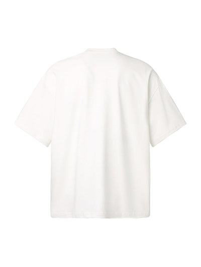 Bold "Advance Bravely" Graphic T-Shirt