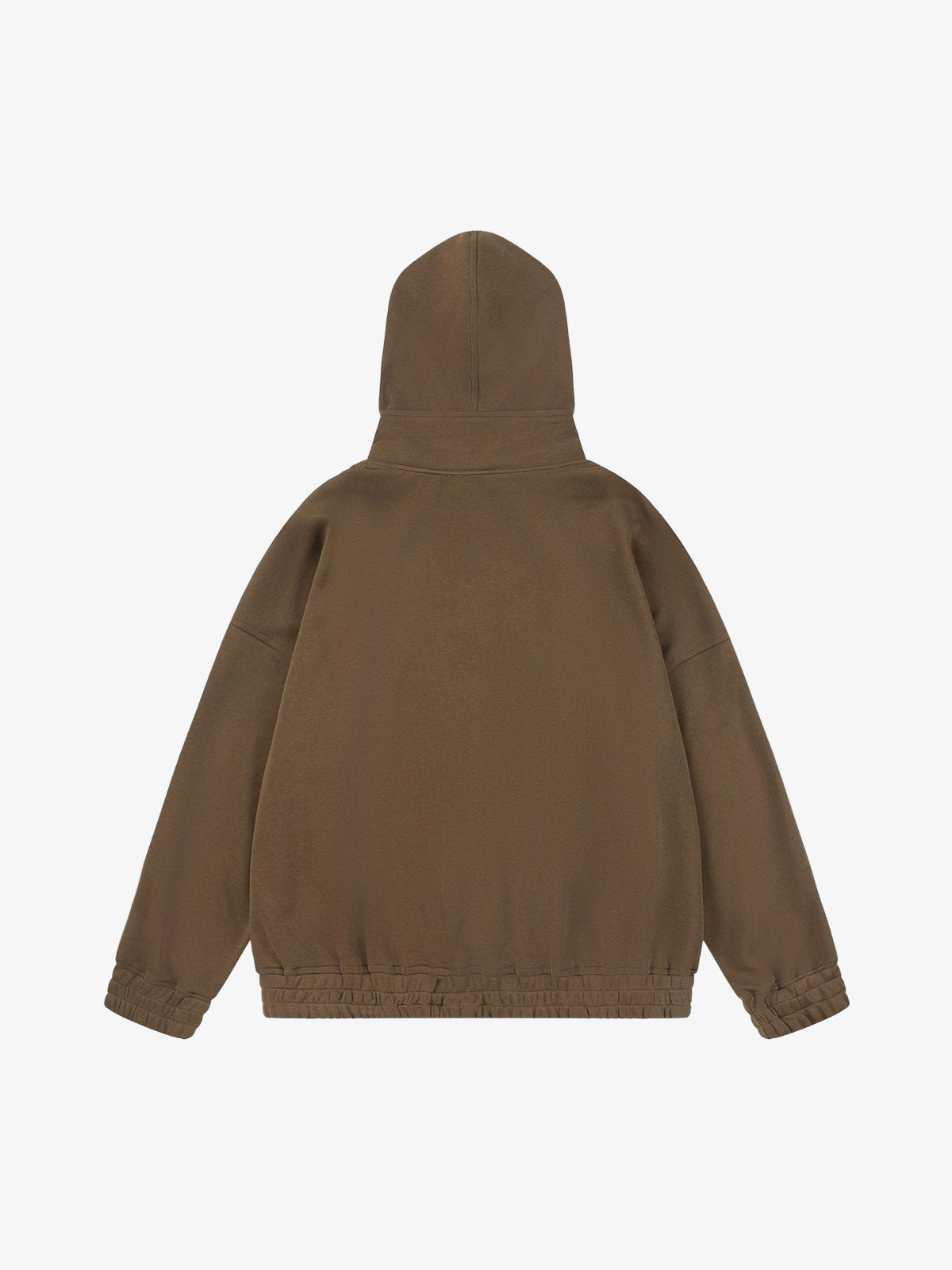 Retro Embroidered College Detachable Hoodie