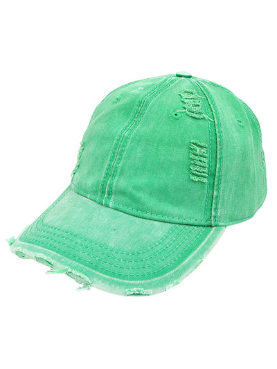 Washed Denim Outdoor  Cap