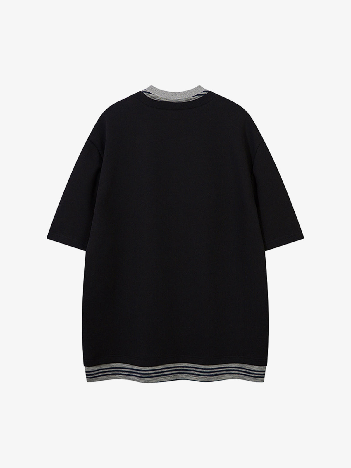 High Street Tie Embroidered Design T-shirt