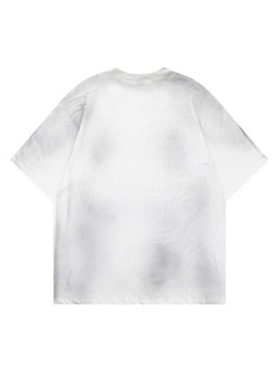 Graffiti Letter Print Oversized T-Shirt