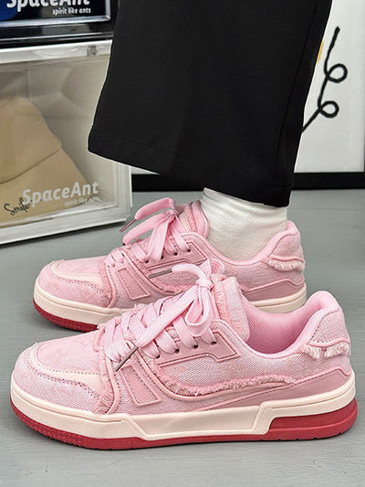 Retro Denim Sneakers - 2234