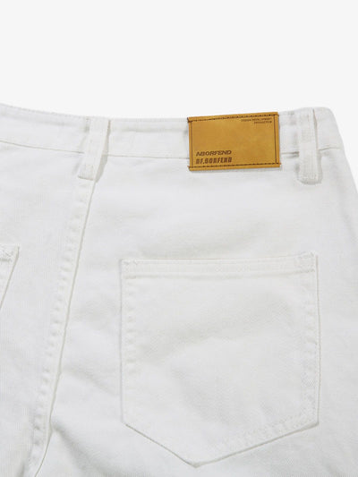Washed Cleanfit Barrel Jeans