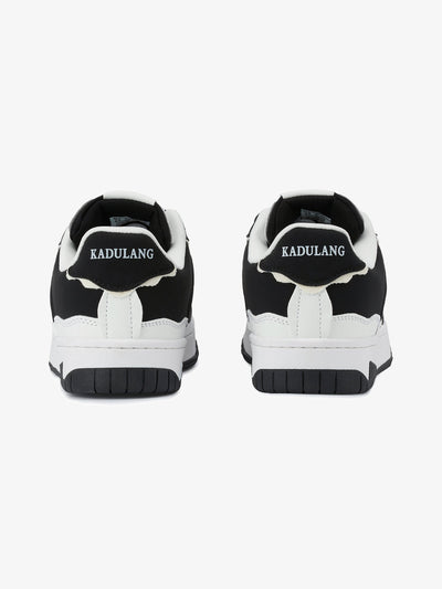 High Street Black And White Board Casual Shoes -1554