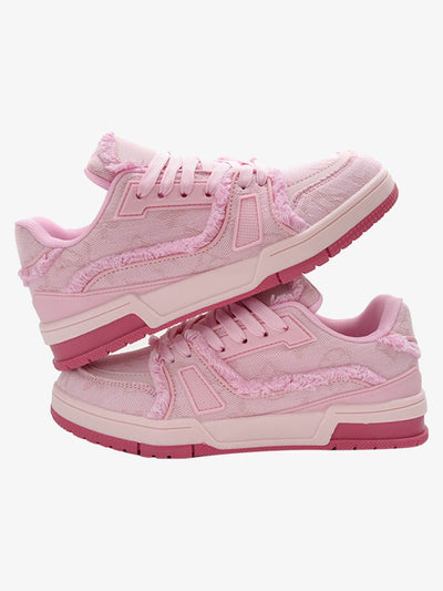 Retro Denim Sneakers - 2234