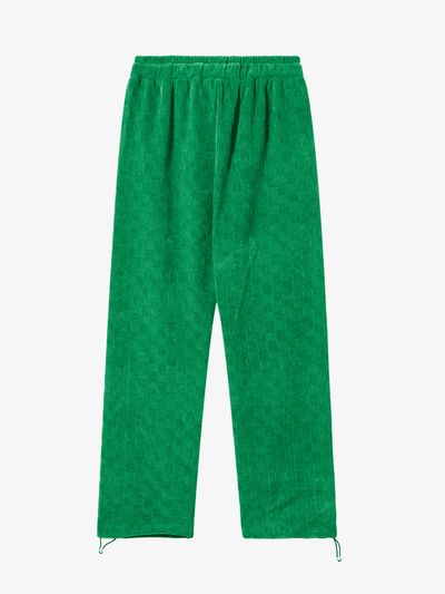 High Waisted Straight Cotton Sweatpants -1284