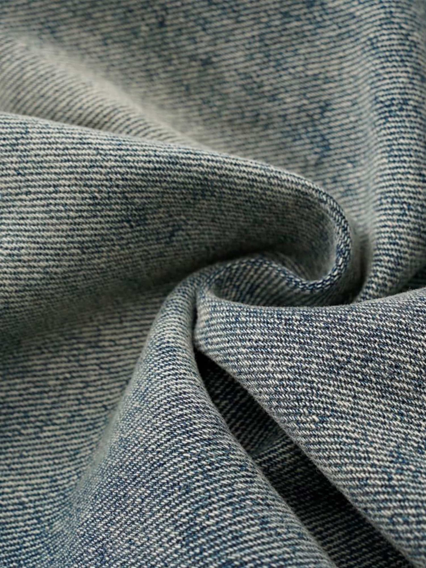 Washed Distressed Deconstructed Split Barrel Jeans - 2359