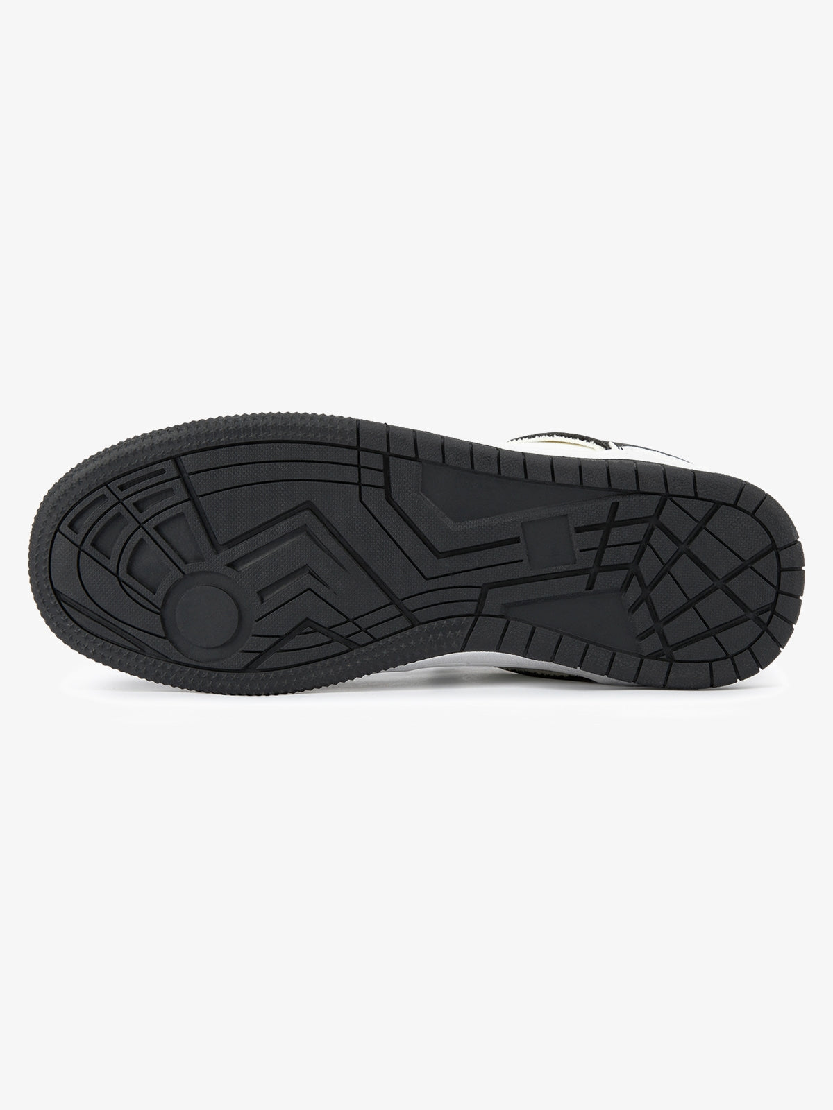 High Street Black And White Board Casual Shoes -1554