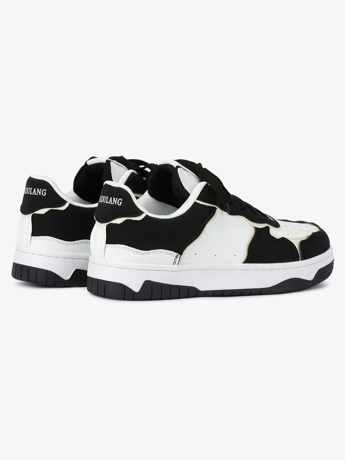 High Street Black And White Board Casual Shoes -1554