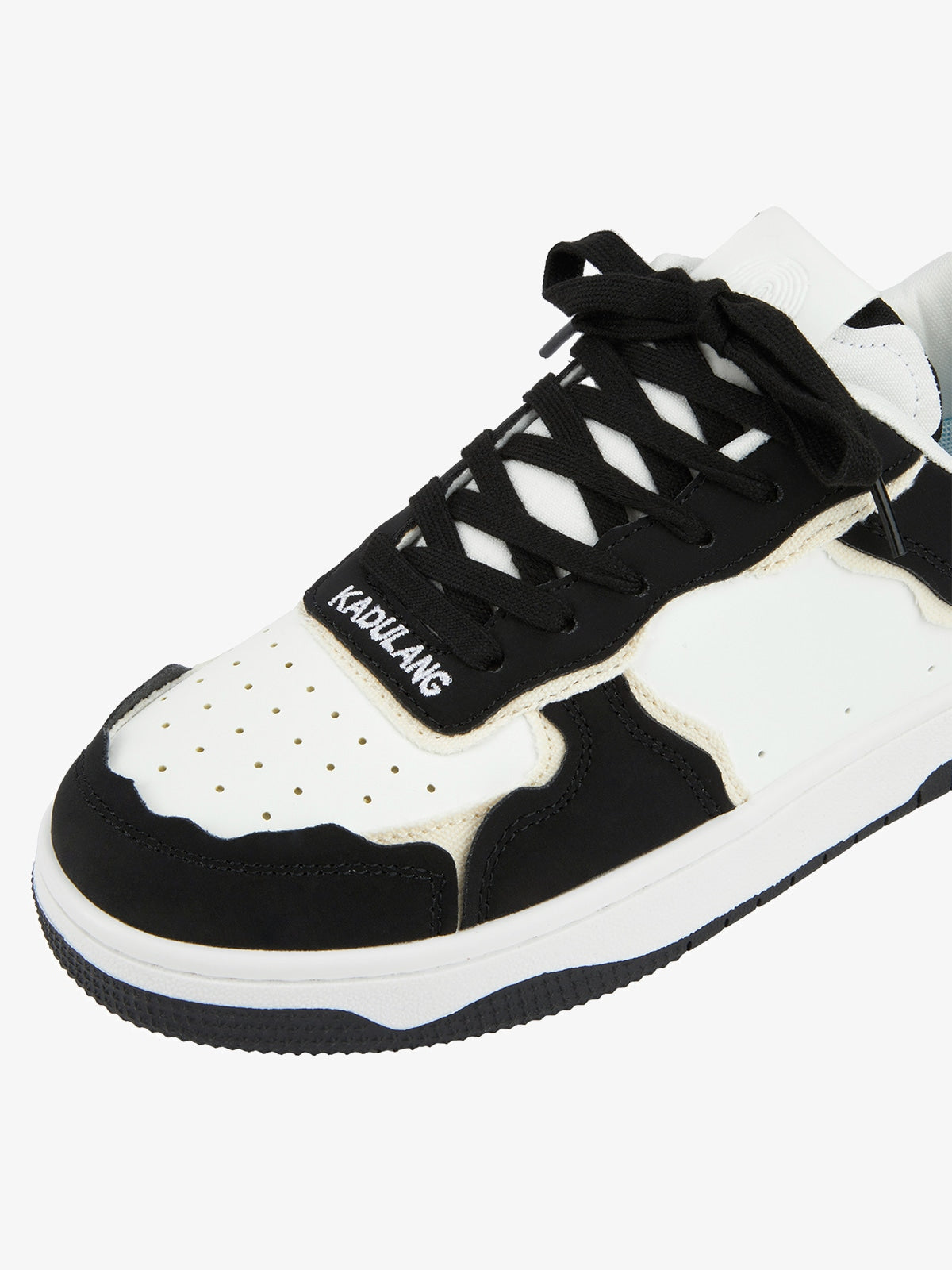 High Street Black And White Board Casual Shoes -1554