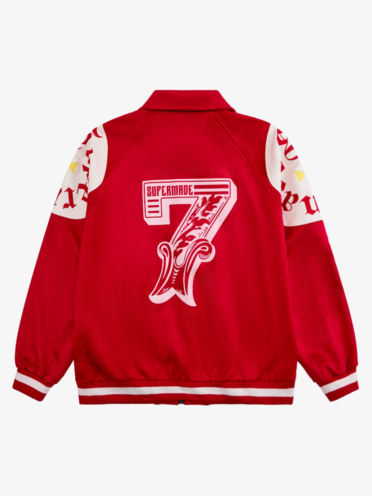 Original Contrast Color Varsity Jacket - 2349
