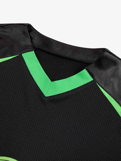 Original Contrast Color Jersey T-SHIRT - 2347