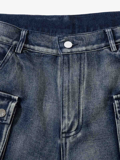 High Street Embroidery Hip-Hop Jeans - 2122