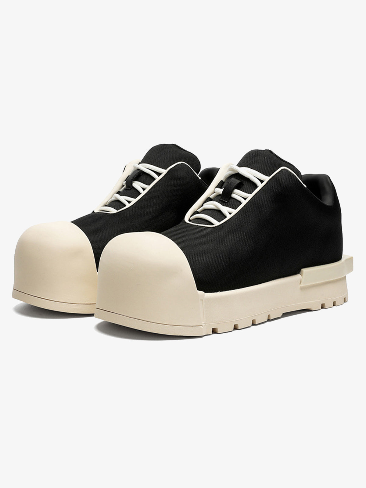 Low Top Canvas Platform Sneakers - 2213