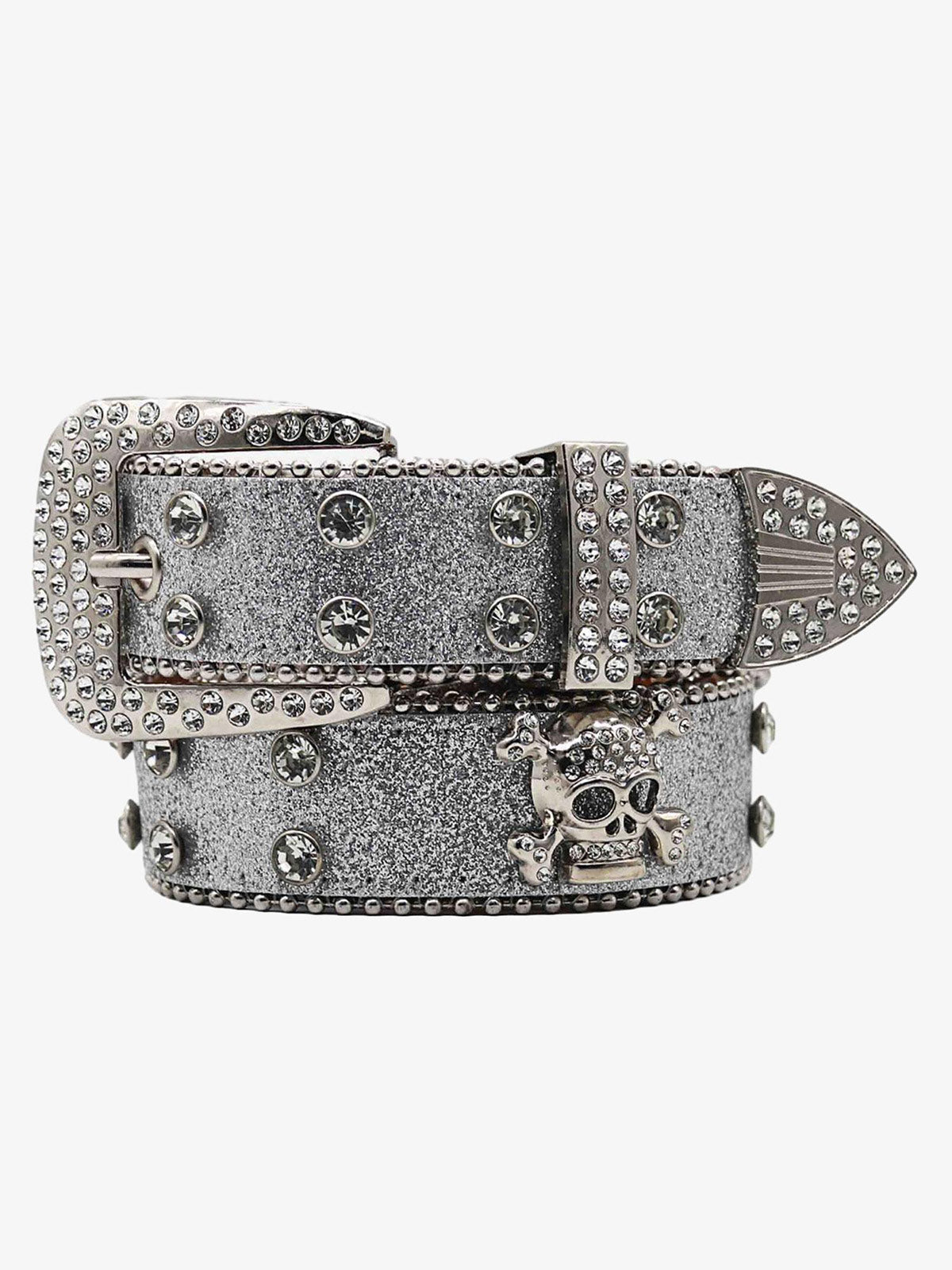 Studded Rhinestone Belt-1797