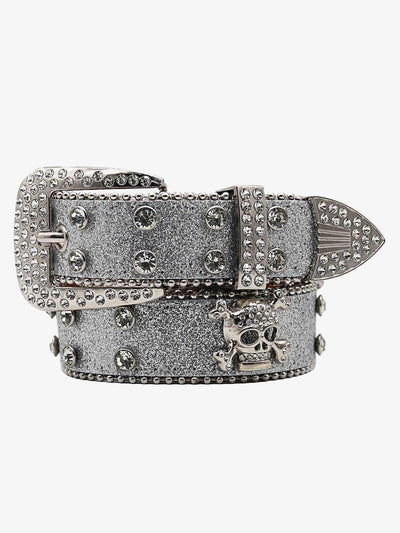 Studded Rhinestone Belt-1797