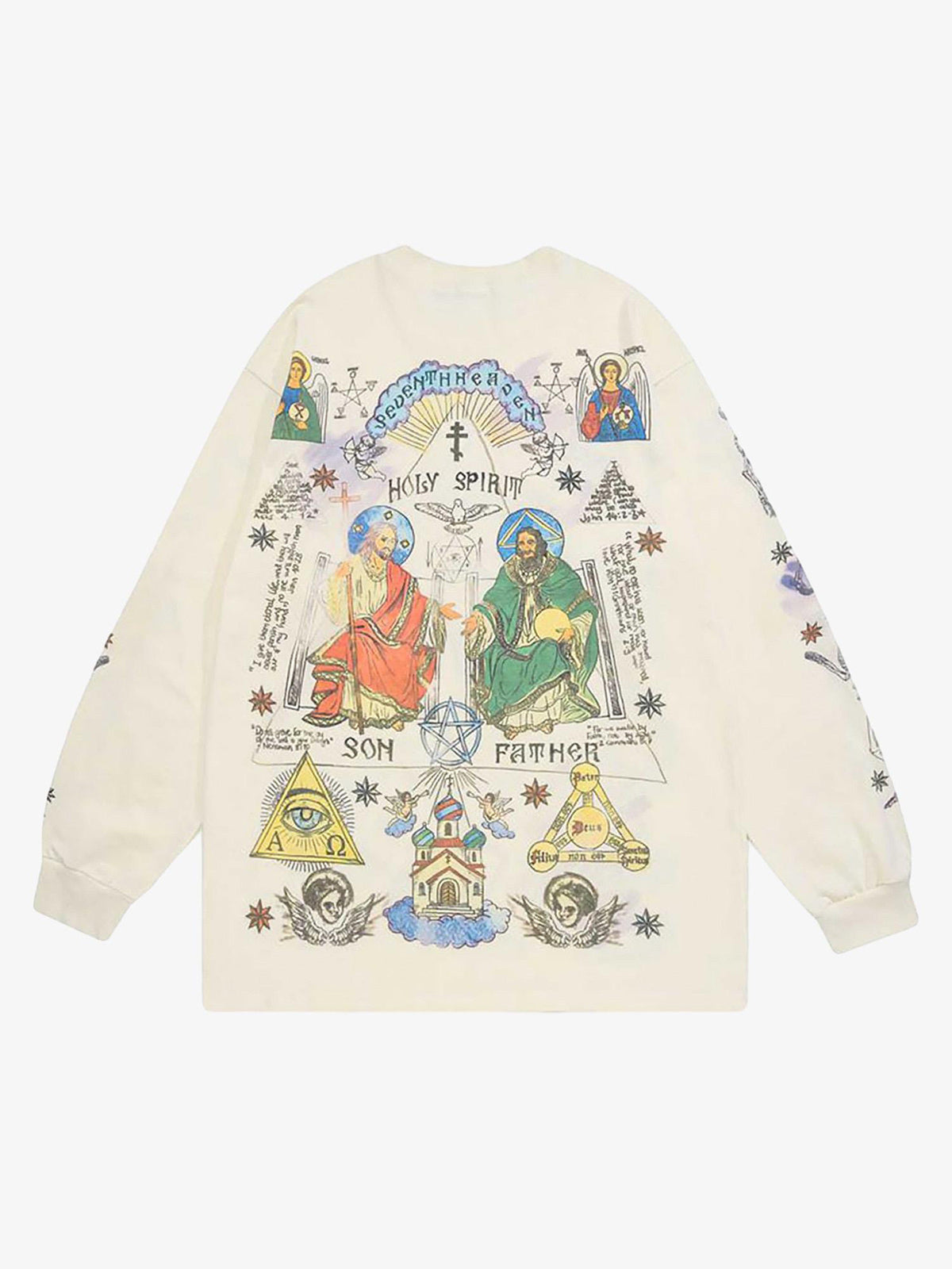 American High Street Graffiti Long Sleeve T-Shirt