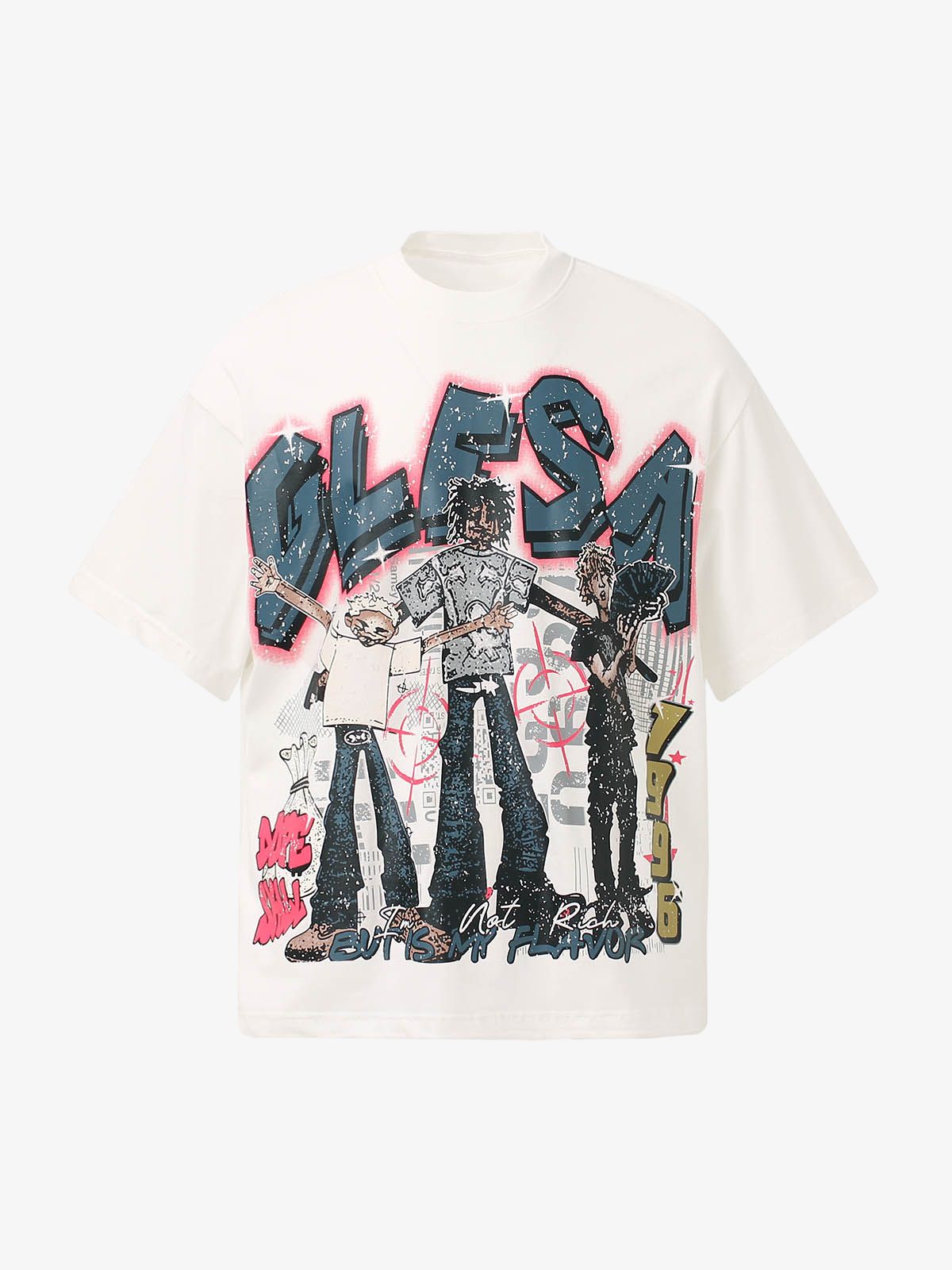 Retro Street GLESA Graphic T-Shirt