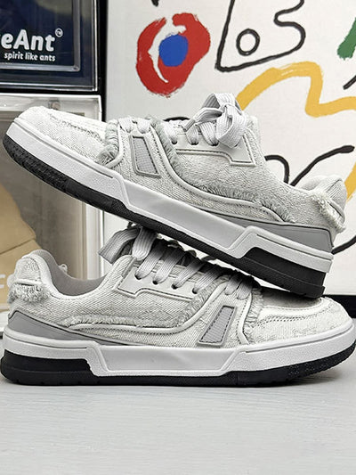 Retro Denim Sneakers - 2234