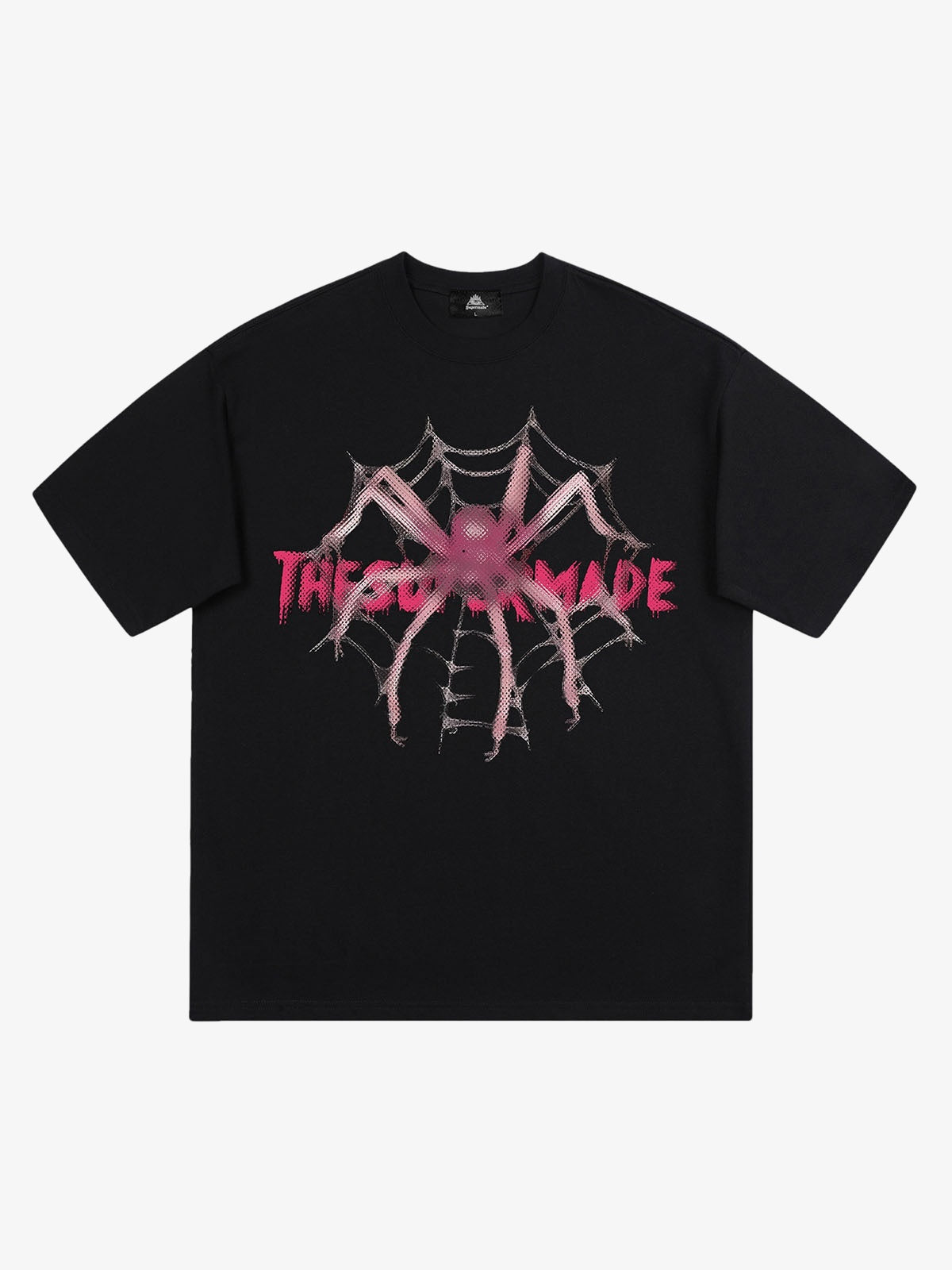 Pink Diamond Spider Hip Hop T-shirt