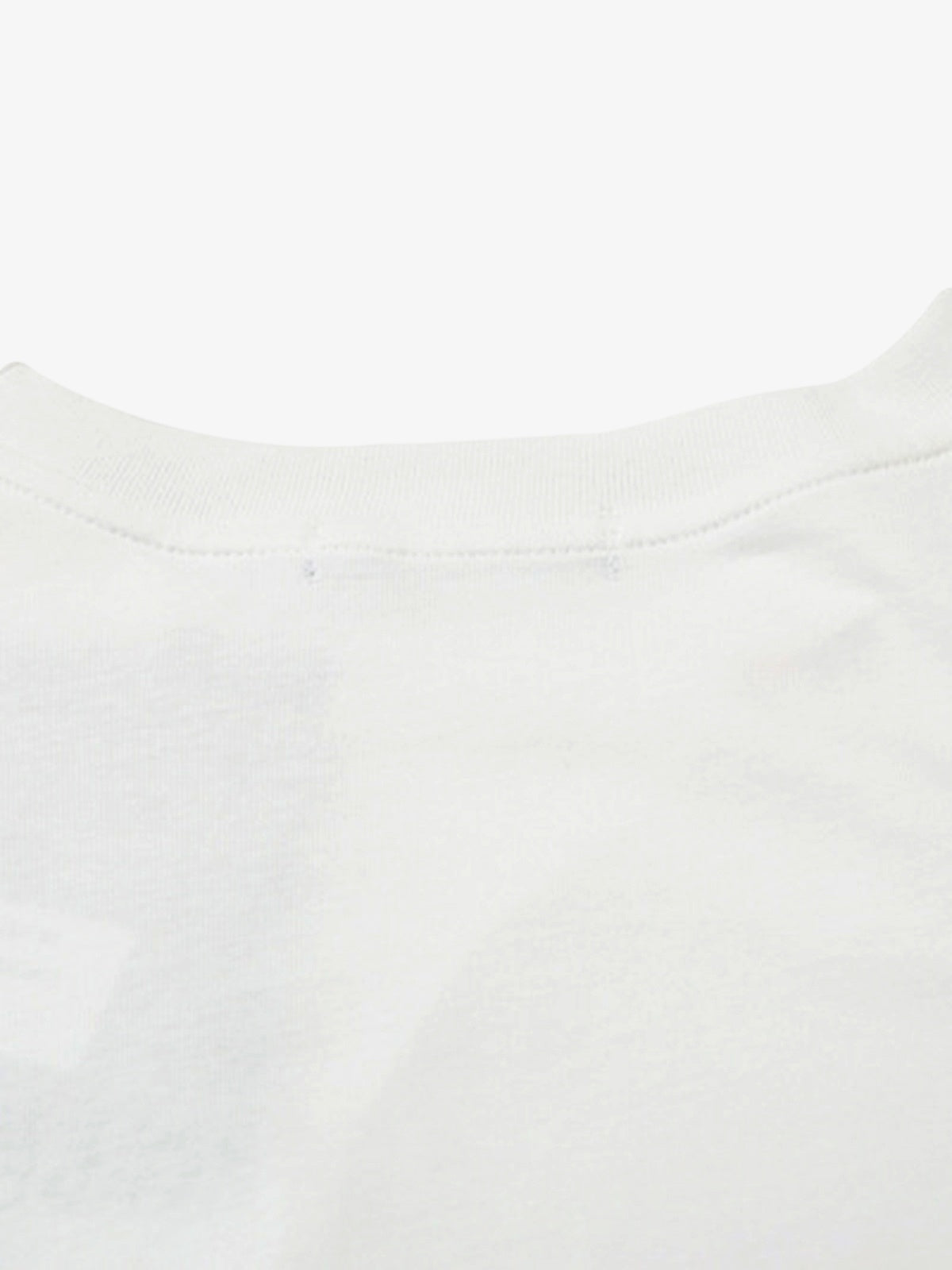 High Street Motorcycle Print Asymmetric T-shirt