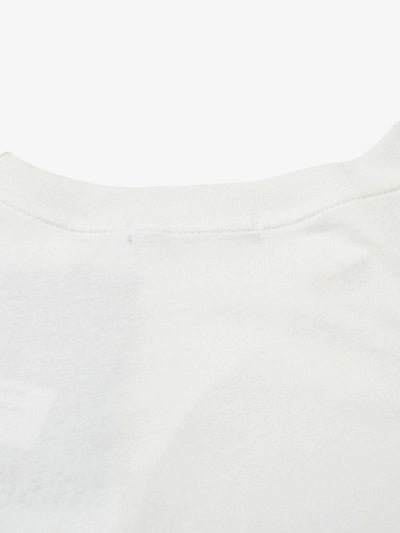 High Street Motorcycle Print Asymmetric T-shirt