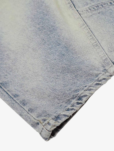 Distressed Baggy Barrel Jeans - 2317