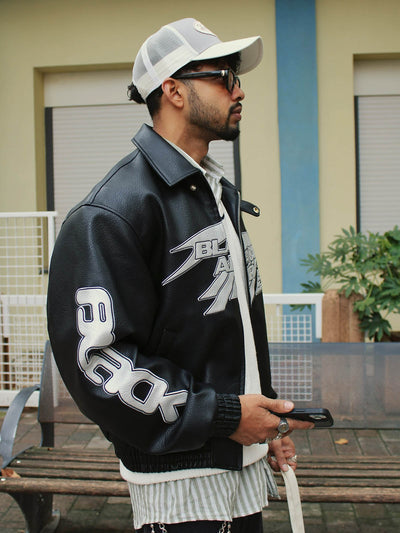 American Vintage Street PU Leather Jacket - 1821