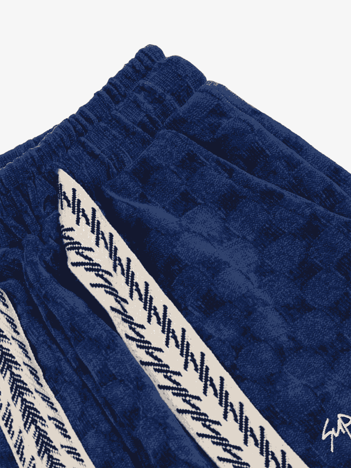 High Waisted Straight Cotton Sweatpants -1284