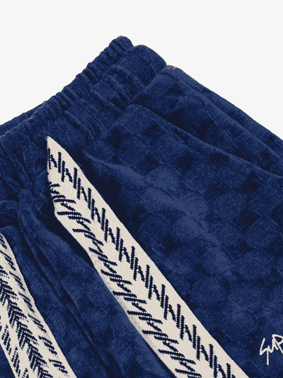 High Waisted Straight Cotton Sweatpants -1284