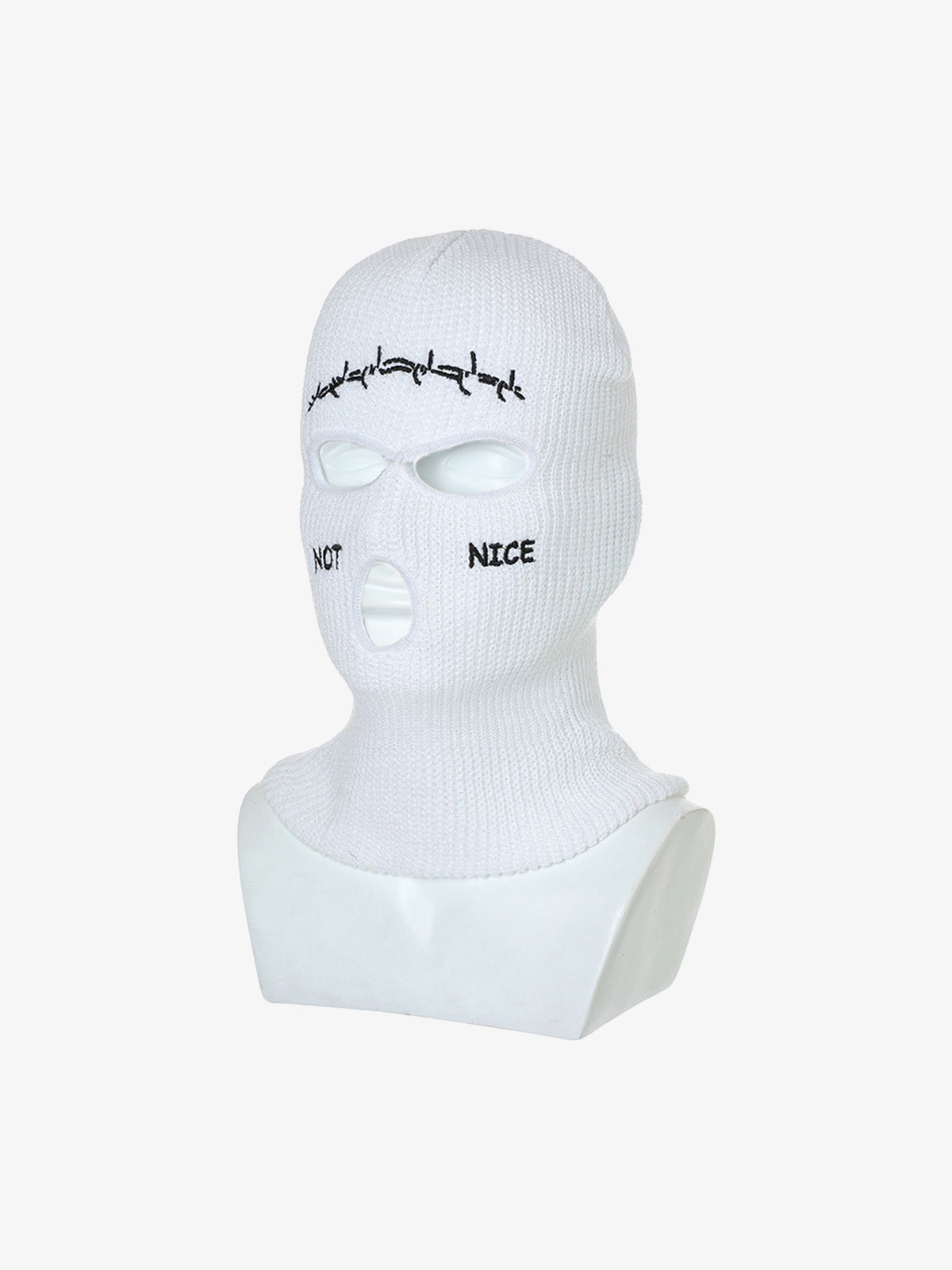 Retro Hip-hop Fun Knitted Balaclava