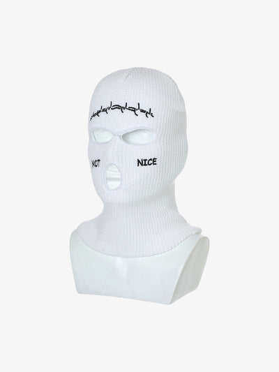 Retro Hip-hop Fun Knitted Balaclava